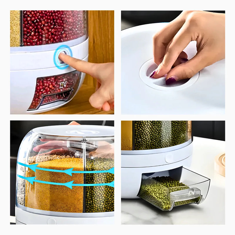 Dispenser De Alimentos Giratório
