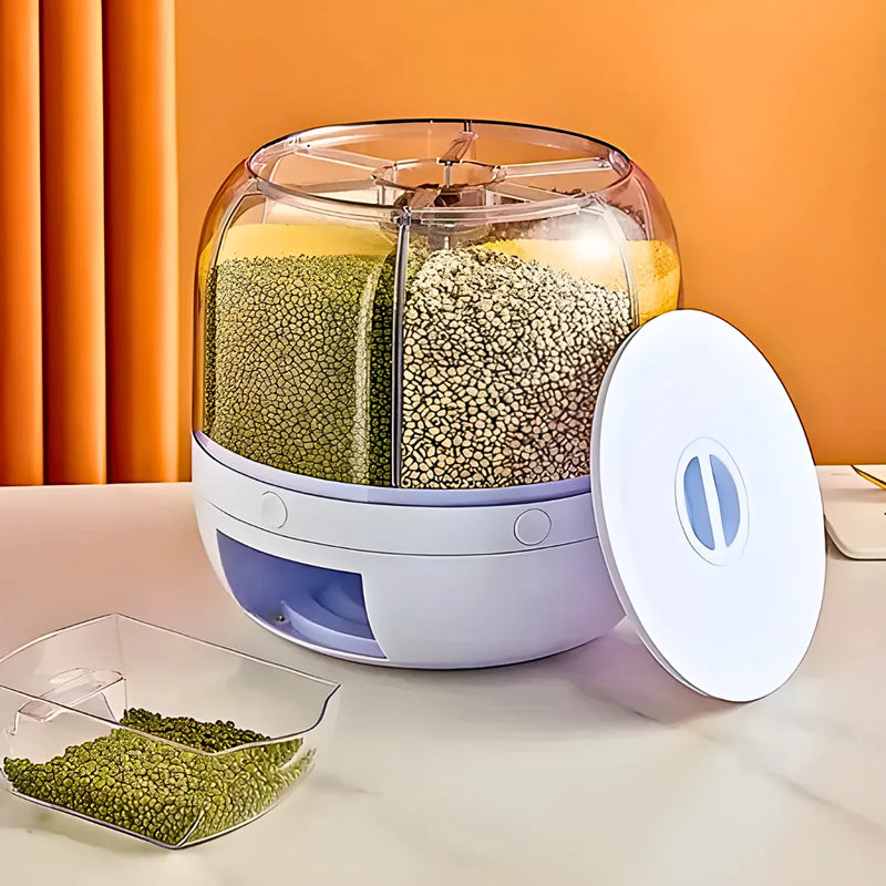 Dispenser De Alimentos Giratório