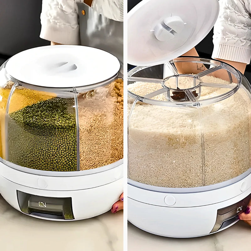 Dispenser De Alimentos Giratório
