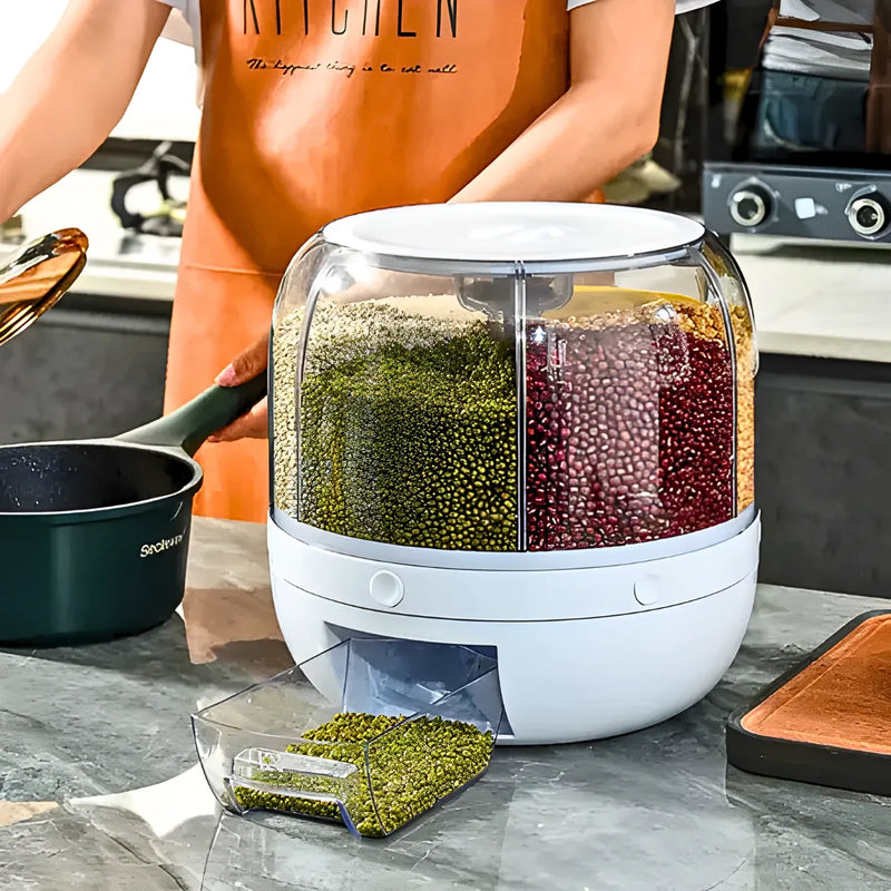 Dispenser De Alimentos Giratório